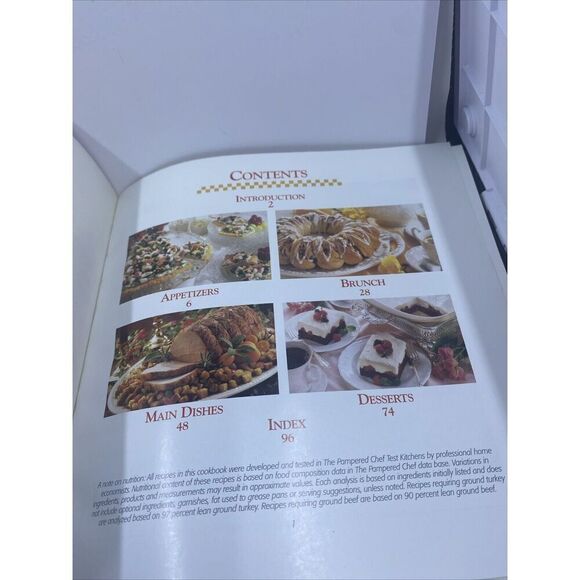 Pampered Chef Lot Of 4  Cookbooks Main Dishes Casual Cooking. Vintage - Picture 6 of 16